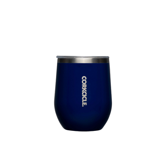 12oz Stemless Gloss Midnight Navy