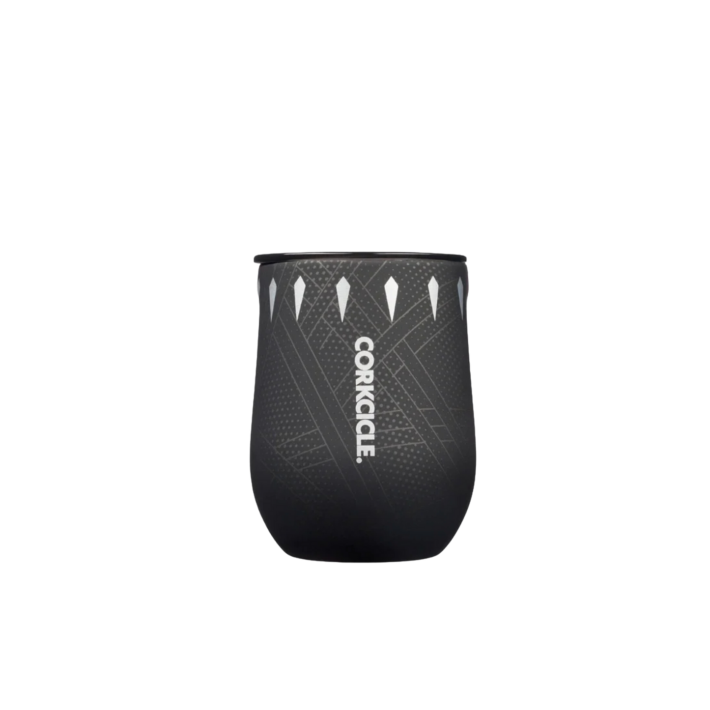 12oz Stemless Marvel - Black Panther