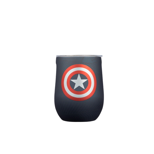 12oz Stemless Marvel - Captain America