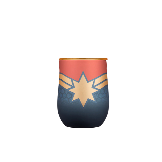 12oz Stemless Marvel - Captain Marvel