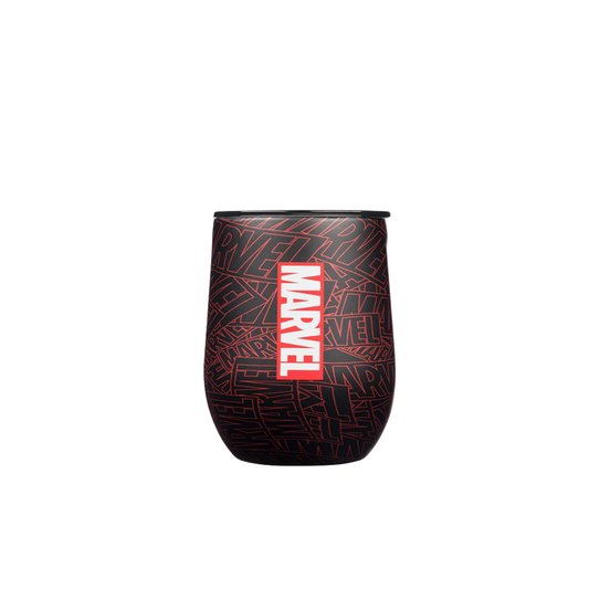 12oz Stemless Marvel - Marvel Logo