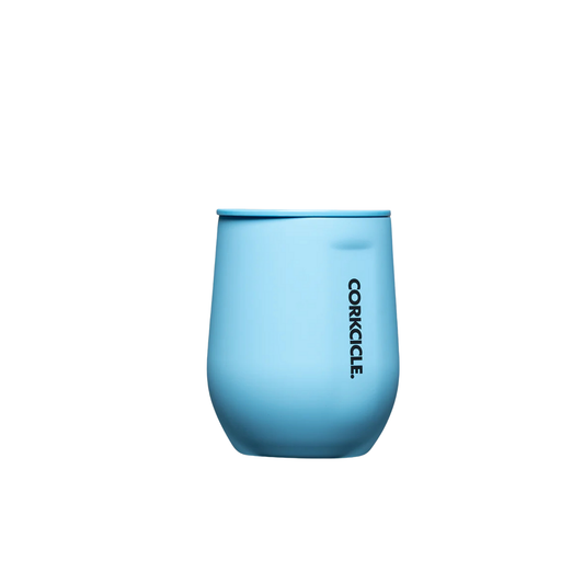 12oz Stemless Neon Blue