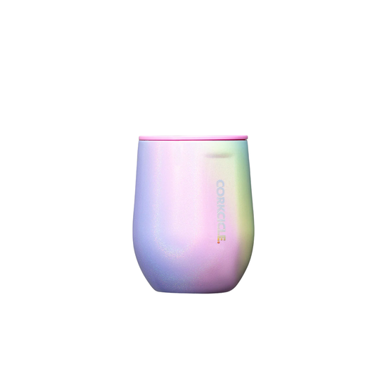 12oz Stemless Rainbow Unicorn