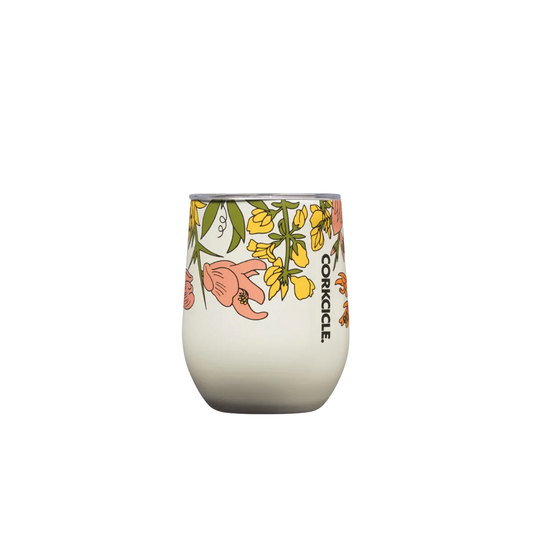 12oz Stemless Wildflower Cream