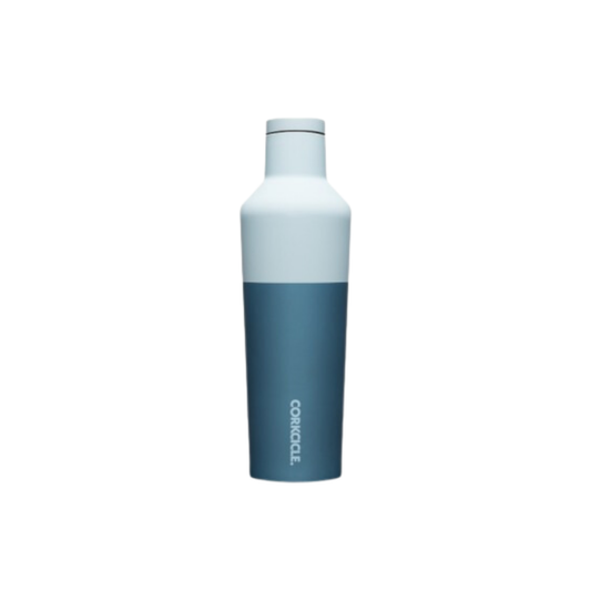 16oz Canteen Color Block Glacier Blue