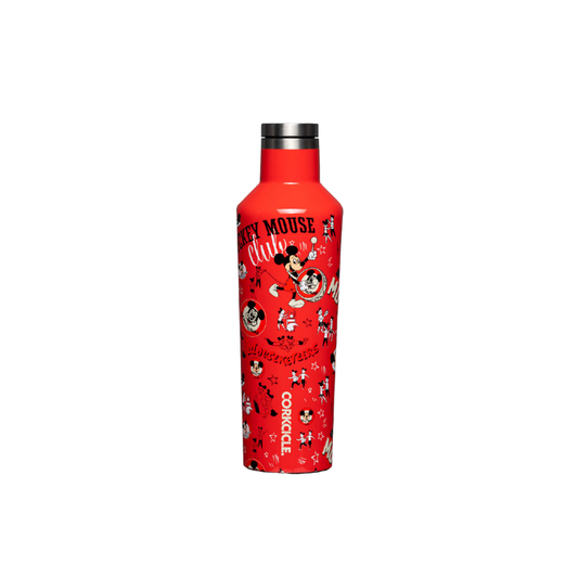 16oz Canteen D100 Mickey Mouse Club - Red