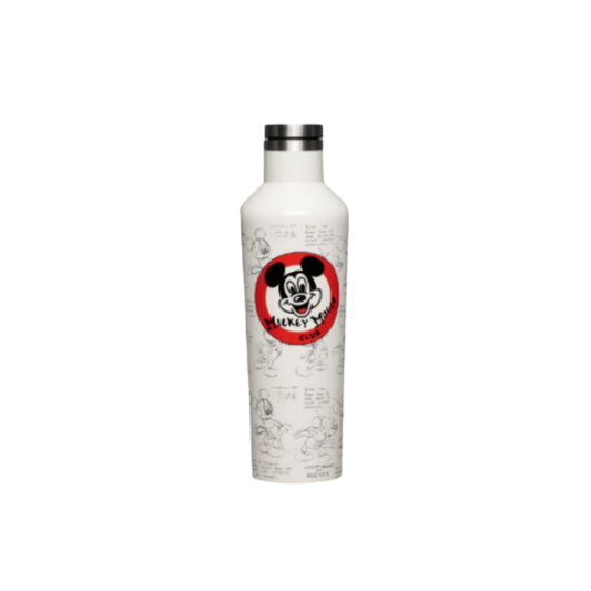 16oz Canteen D100 Mickey Mouse Club - White