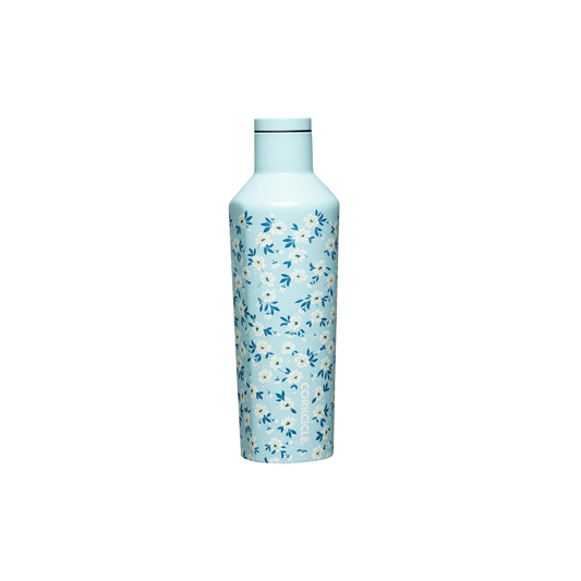 16oz Canteen Ditsy Floral Blue