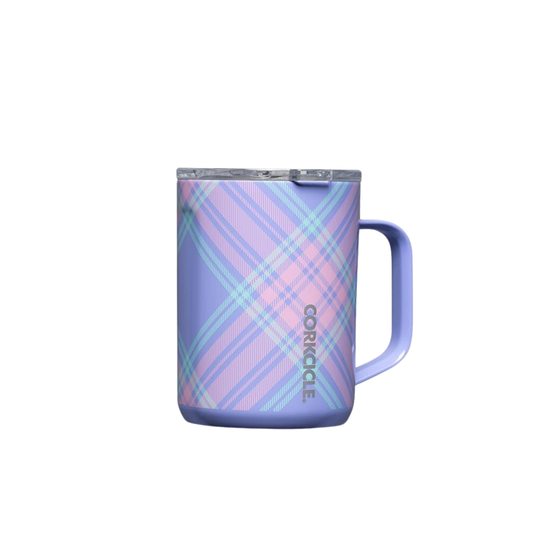 16oz Mug Springtime Plaid