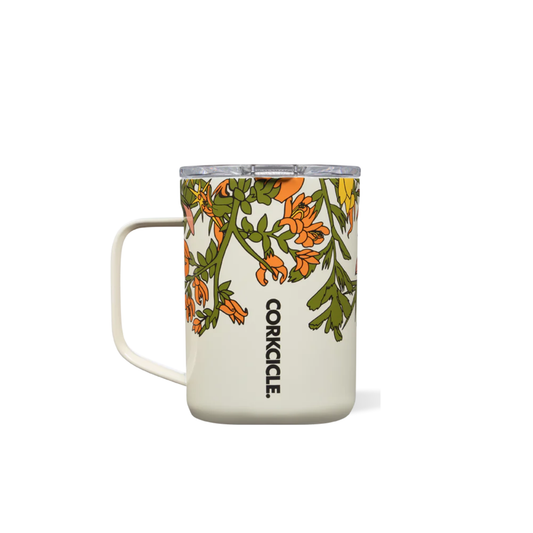 16oz Mug Wildflower Cream