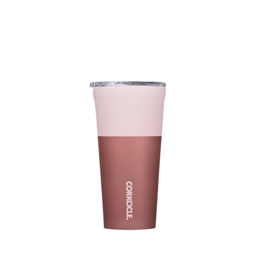 16oz Tumbler Color Block Pink Lady
