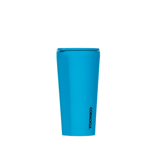 16oz Tumbler Neon Blue