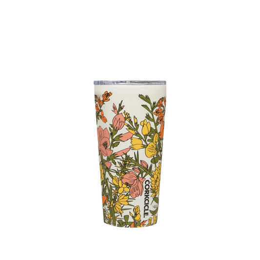 16oz Tumbler Wildflower Cream