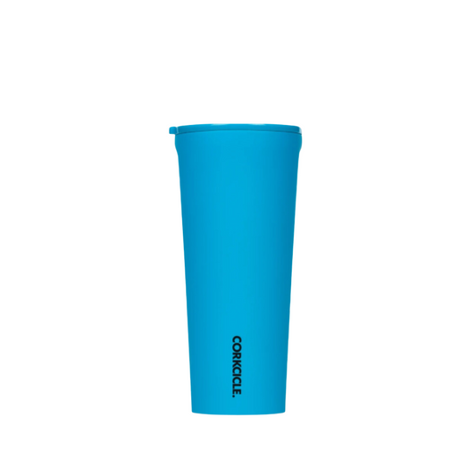 24oz Tumbler Neon Blue