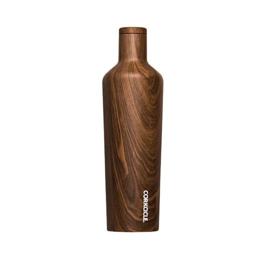 25oz Canteen Walnut Wood