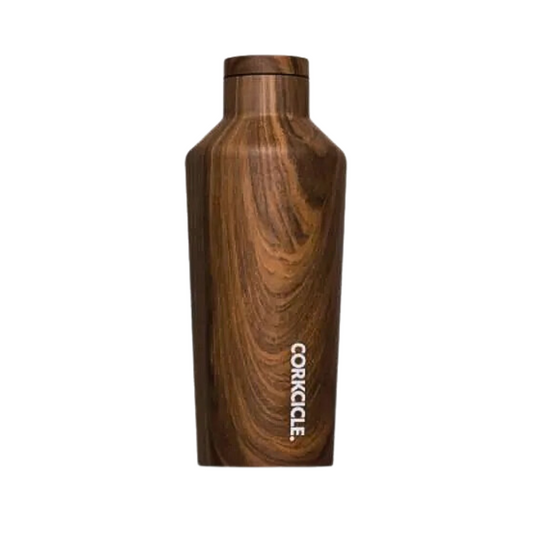 9oz Canteen Walnut Wood