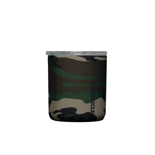 12oz Buzz Cup Woodland Camo