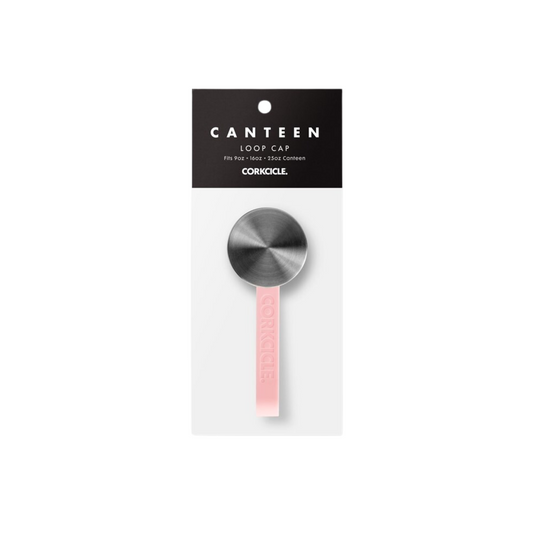 Canteen Loop Cap-9oz,16oz and 25oz-Rose Quartz