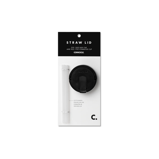 Cup Straw Lid - Black