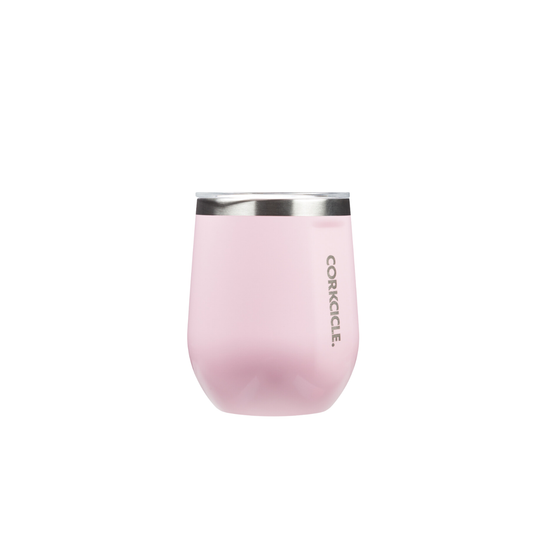 12oz Stemless Rose Quartz
